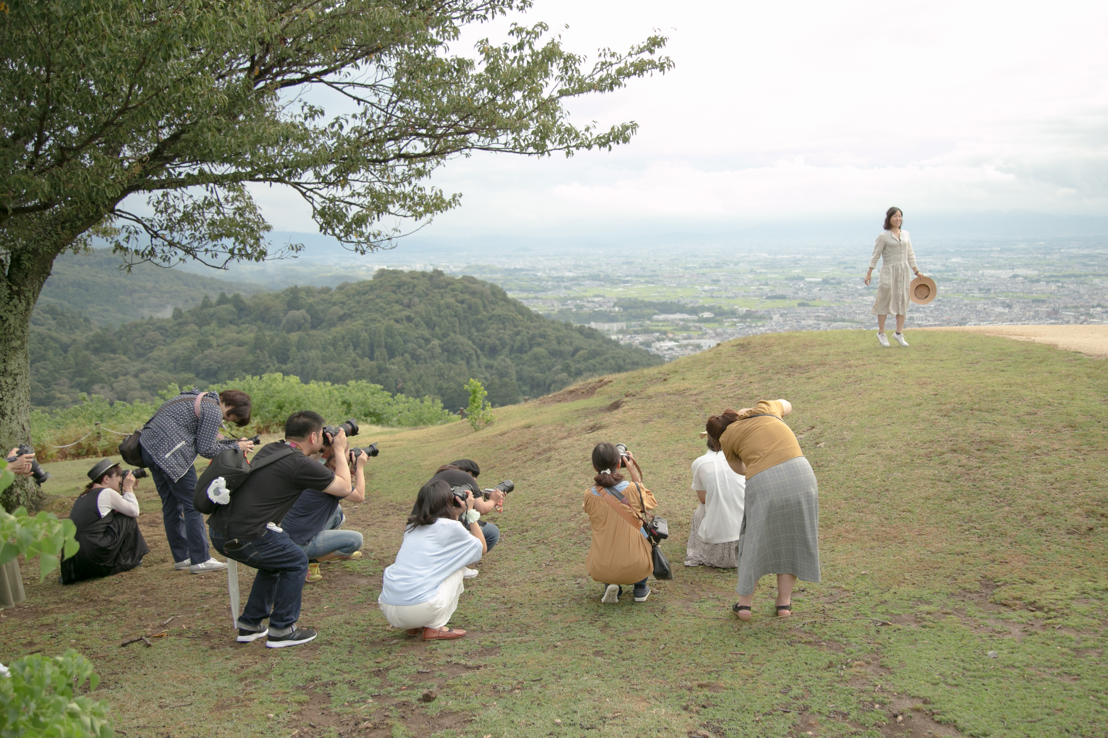 開催レポート 林繁樹先生の 本気でポートレートレッスン 若草山シルエット編 Photo Garden